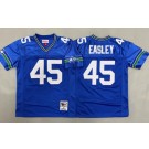 Youth Seattle Seahawks #45 Kenny Easley Blue Throwback Jersey
