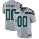 Youth Seattle Seahawks Customized Limited Gray Vapor Untouchable Jersey