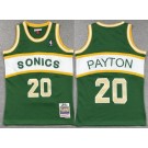 Youth Seattle Sonics #20 Gary Payton Green 1994 Throwback Swingman Jersey