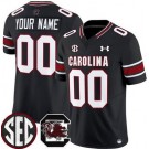 Youth South Carolina Gamecock Custom Limited Black FUSE College Football Jersey
