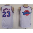 Youth Space Jam Tune Squad #23 Michael Jordan White Basketball Jersey