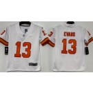 Youth Tampa Bay Buccaneers #13 Mike Evans Limited White Throwback Vapor Jersey