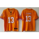 Youth Tampa Bay Buccaneers #13 Mike Evans Limited Yellow Throwback FUSE Vapor Jersey