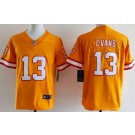 Youth Tampa Bay Buccaneers #13 Mike Evans Limited Yellow Throwback Vapor Jersey