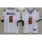 Youth Tampa Bay Buccaneers #6 Baker Mayfield Limited White Vapor Jersey