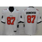 Youth Tampa Bay Buccaneers #87 Rob Gronkowski Limited White Vapor Untouchable Jersey