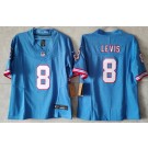 Youth Tennessee Titans #8 Will Levis Limited Light Blue FUSE Vapor Jersey