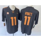 Youth Tennessee Volunteers #11 Jalin Hyatt Black College Football Jersey