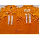 Youth Tennessee Volunteers #11 Jalin Hyatt Orange College Football Jersey