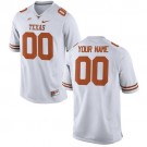 Youth Texas Longhorns Customized White College Football Jersey