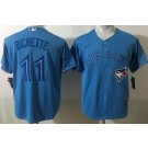 Youth Toronto Blue Jays #11 Bo Bichette Light Blue Cool Base Jersey