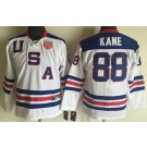 Youth USA #88 Patrick Kane White Jersey