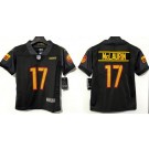 Youth Washington Commanders #17 Terry McLaurin Limited Black Vapor Jersey