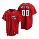Youth Washington Nationals Customized Red 2020 Cool Base Jersey