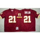 Youth Washington Redskins #21 Sean Taylor Red 2007 Throwback Jersey