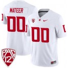 Youth Washington State Cougars Custom Limited White FUSE College Football Jersey