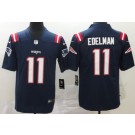 Men's New England Patriots #11 Julian Edelman Limited Navy 2020 Vapor Untouchable Jersey