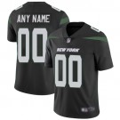 Men's New York Jets Customized Limited Black Vapor Untouchable Jersey