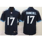 Men's Tennessee Titans #17 Ryan Tannehill Limited Navy Vapor Untouchable Jersey