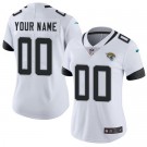 Women's Jacksonville Jaguars Customized Limited White Vapor Untouchable Jersey