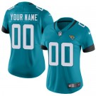 Women's Jacksonville Jaguars Customized Limited Green Vapor Untouchable Jersey