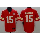 Men's Kansas City Chiefs #15 Patrick Mahomes Limited Red Vapor Jersey