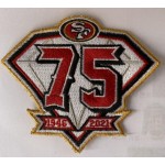 San Francisco 49ers 75th Anniversary Patch